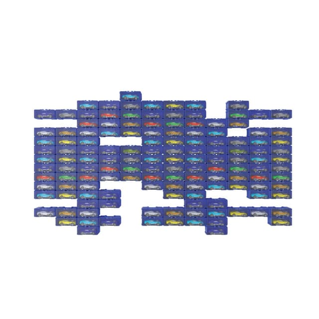 حقيبة تخزين سيارات 18 قطعة هوت ويلز Hot Wheels Modular Car Case 18 Pcs