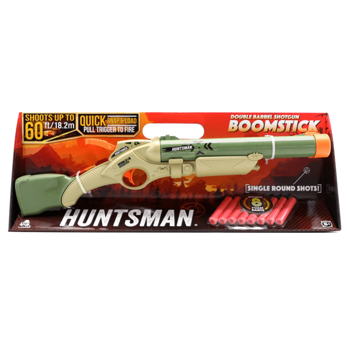 مسدس طلق اطفال 24 سهم هنتسمان Huntsman Boomstick