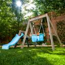 العاب اطفال خارجية زحليقة مع مرجيحة كيد كرافت Kidkraft Swing With Slide First Play Outdoor Playset