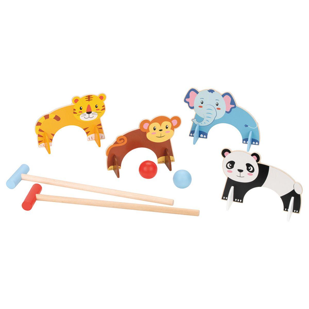 مجموعة العاب اطفال ليلين Lelin Animal Croquet Set