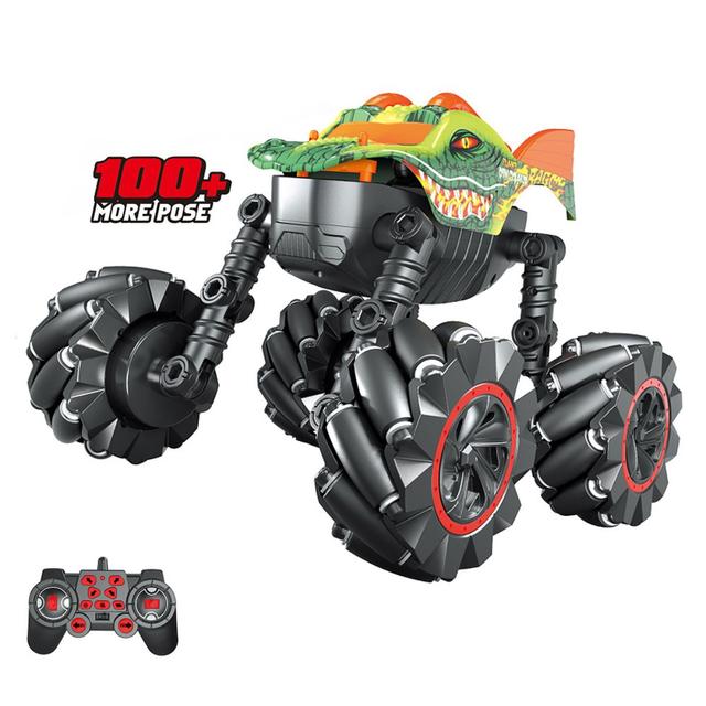 Bricstar Transformable Drifting Stunt RC Cars Dinosaur - SW1hZ2U6MTQ2NzExOA==