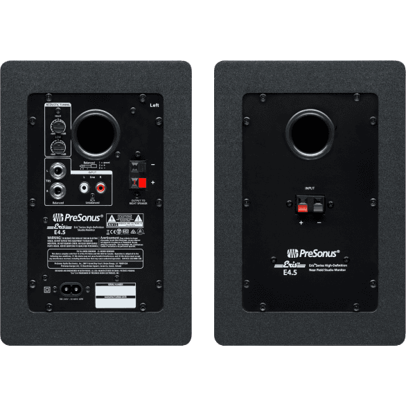 سماعات بي سي مونيتور 25 واط 4.5 بوصة ايريس PreSonus Eris E4.5 Near Field Studio Monitors (Pair)