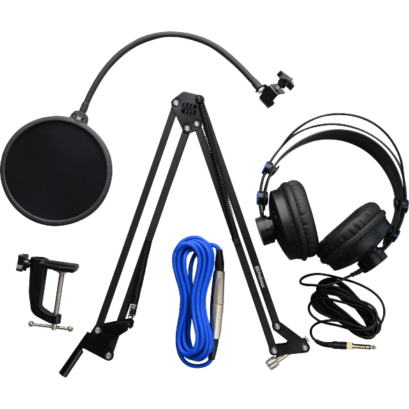 حزمة سماعات سلكية احترافية مع ستاند وفلتر صوت بريسونس PreSonus Broadcast Accessory Kit