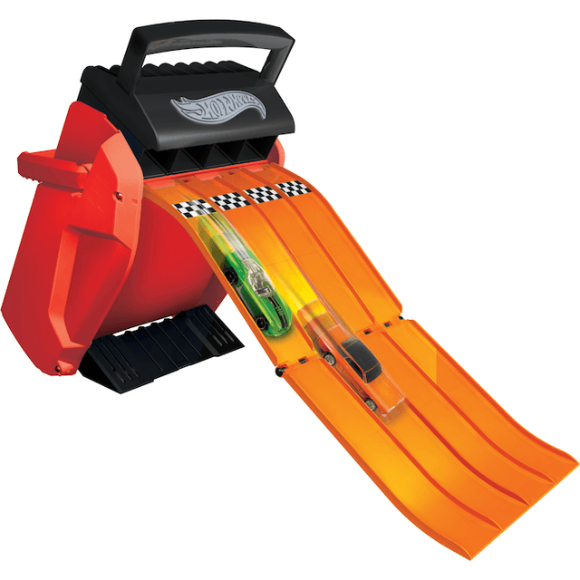 حقيبة تخزين سيارات هوت ويلز 20 قطعة + مسار سباق Hot Wheels Multi Launcher Car Case