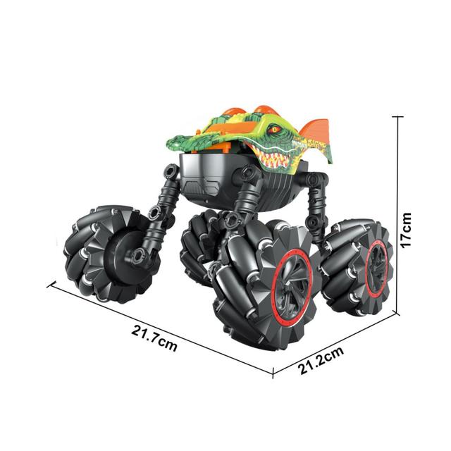 Bricstar Transformable Drifting Stunt RC Cars Dinosaur - SW1hZ2U6MTQ2NzEyNA==