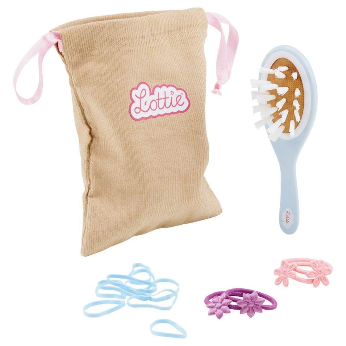 مجموعة ادوات العناية بالشعر لدمى الاطفال لوتي Lottie Hair Care Set