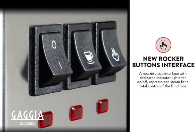 الة قهوة اسبريسو 15 بار ايطالية جاجيا ايفو الكلاسيكية Gaggia Classic Evo 2023 Espresso Machine Made In Italy