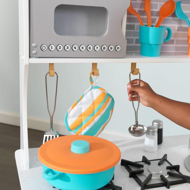 مطبخ اطفال كيد كرافت Kidkraft All Time Play Kitchen With Accessories
