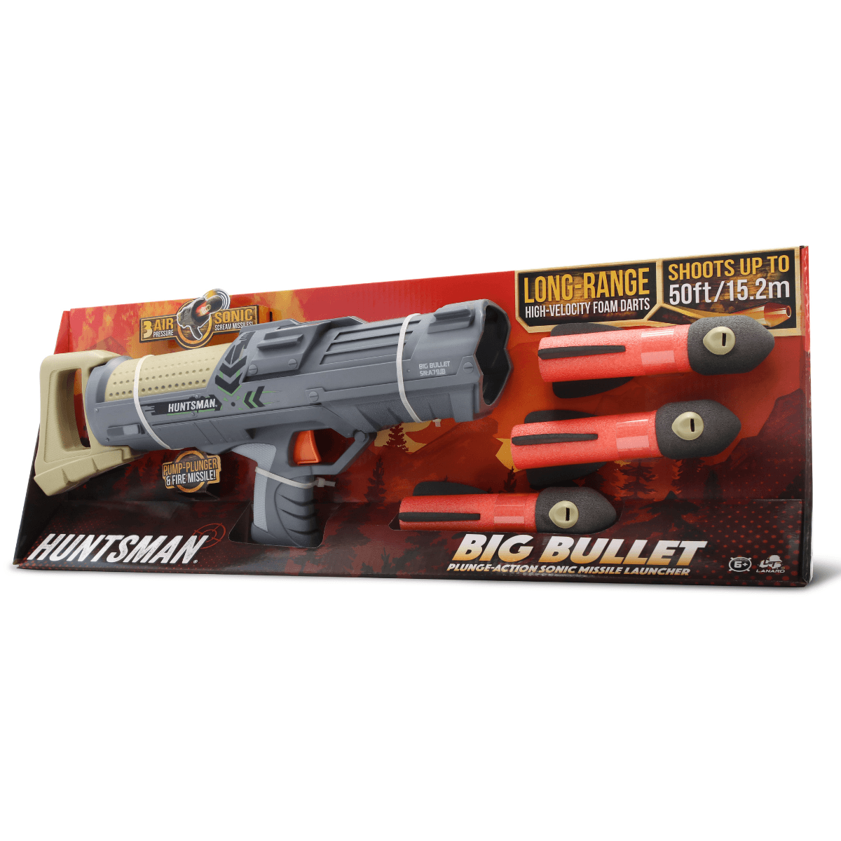 مسدسات اطفال 24 سهم هنتسمان Huntsman Big Bullet In Open Box