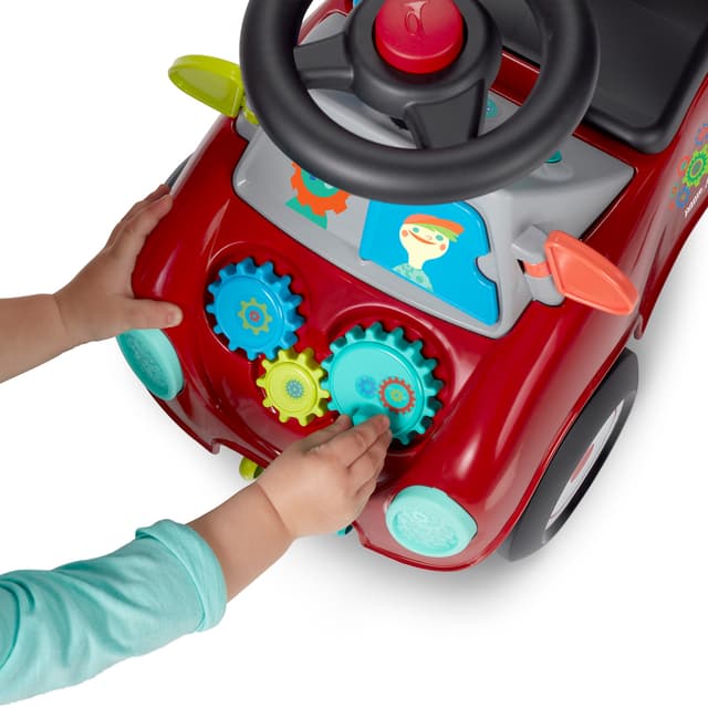 سيارة دف اطفال أحمر راديو فلاير Radio Red Flyer Busy Buggy