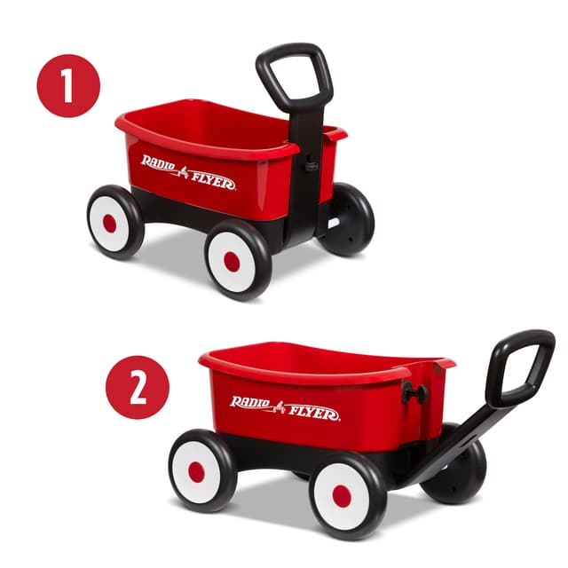 لعبة عربة الجر والسحب للاطفال راديو فلاير Radio Flyer Push And Play Walker Wagon