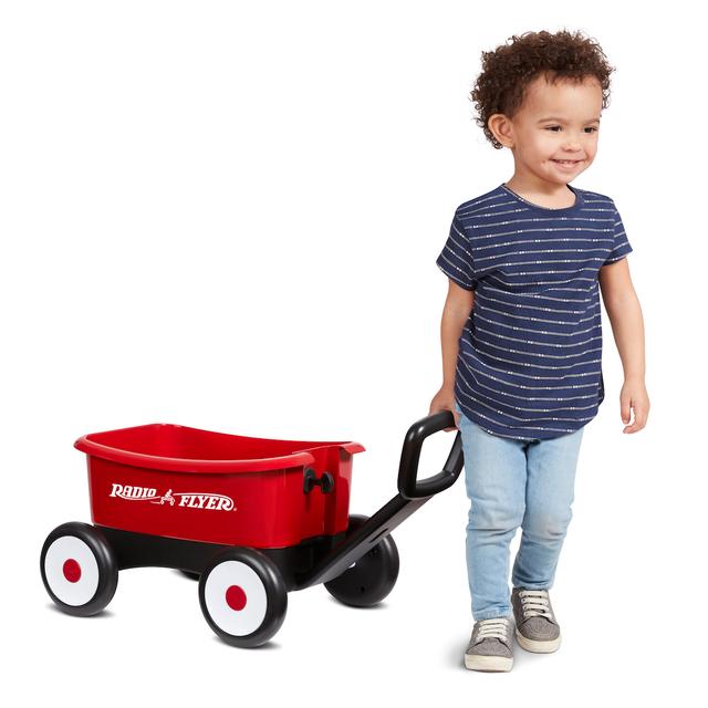 لعبة عربة الجر والسحب للاطفال راديو فلاير Radio Flyer Push And Play Walker Wagon