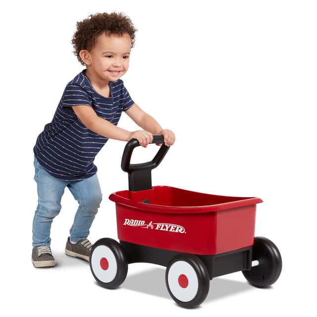 لعبة عربة الجر والسحب للاطفال راديو فلاير Radio Flyer Push And Play Walker Wagon