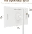 Taktik 32Inch Portable Smart Screen 1080p Rotatable Monitor with Incell Touch Screen