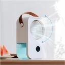 مكيف متنقل صغير بورودو 2000 مللي أمبير Porodo Water & Ice Nano Mist Cooling Fan