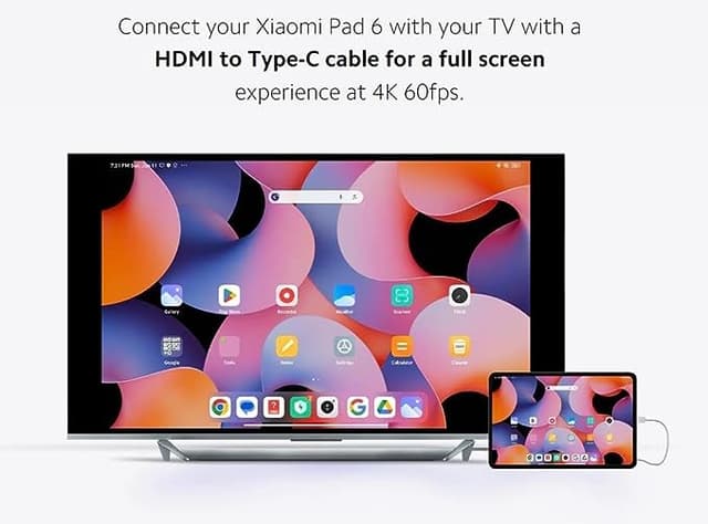 جهاز تابلت شاومي باد 6 بنظام أندرويد 11 بوصة رامات 8 جيجا – 256 جيجا تخزين Xiaomi Pad 6 Tablet