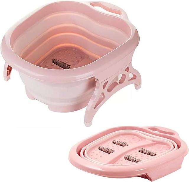 حوض نقع القدمين مع بكرات تدليك Foot Spa Bath Tub Foot with Massaging Rollers