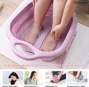 حوض نقع القدمين مع بكرات تدليك Foot Spa Bath Tub Foot with Massaging Rollers