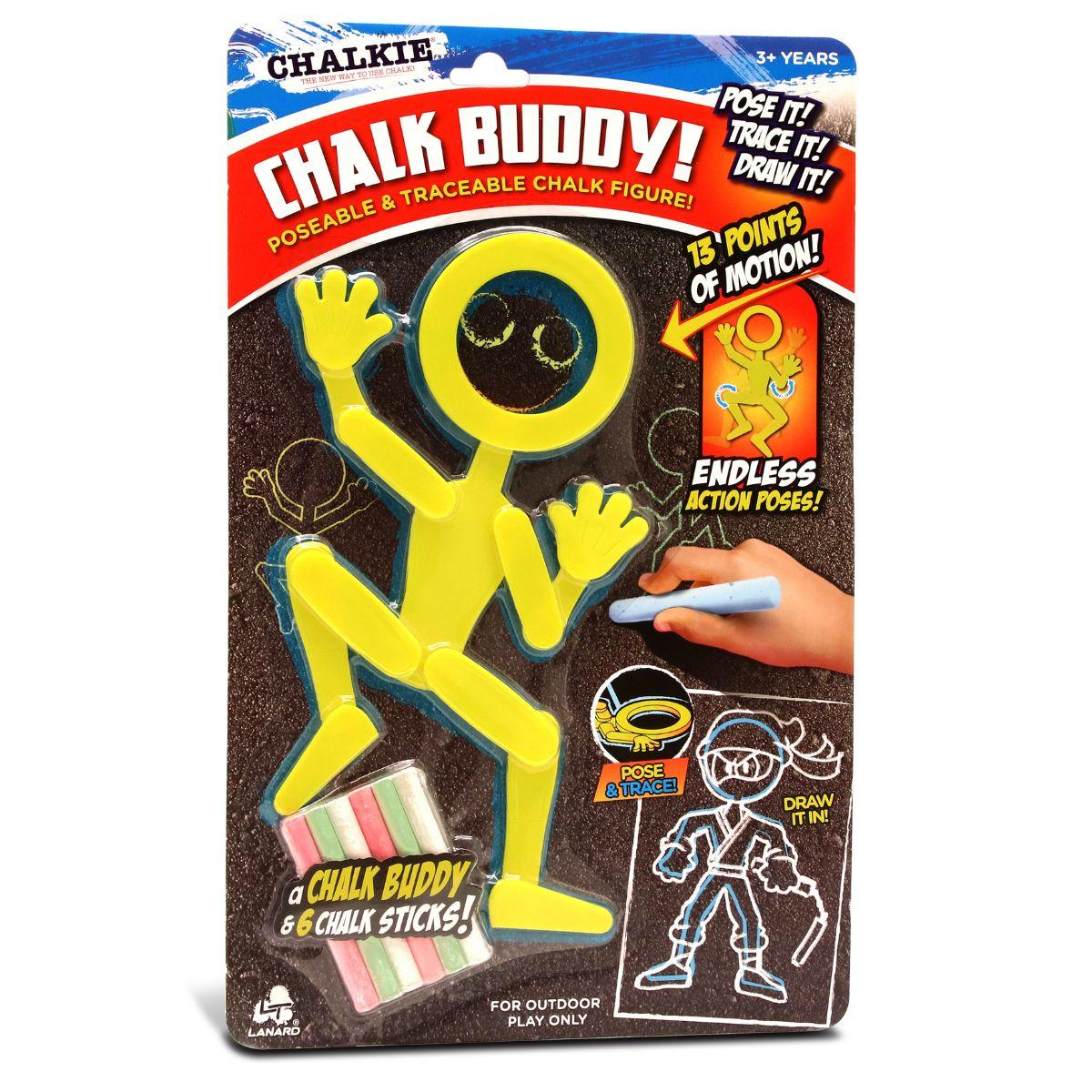 طباشير 6 قطع شالكي Chalkie Chalk Buddy