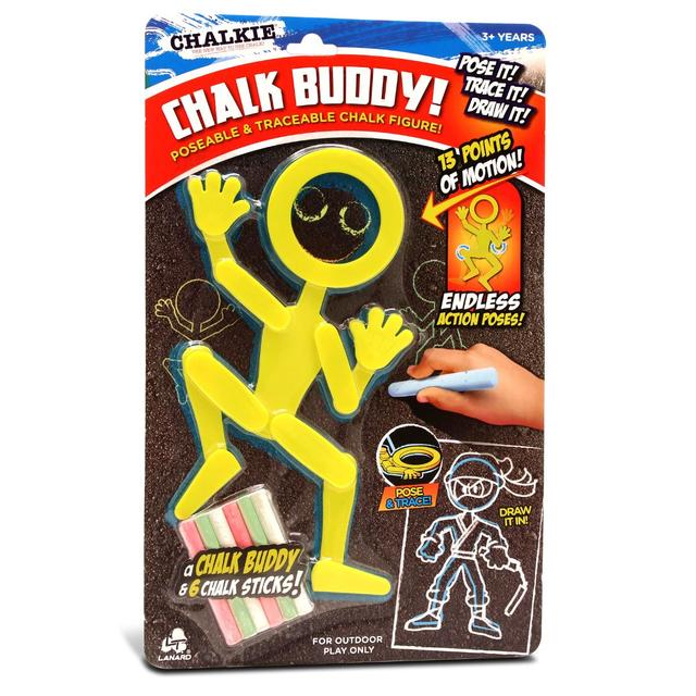 طباشير 6 قطع شالكي Chalkie Chalk Buddy - SW1hZ2U6MTQ2NzQ2OQ==