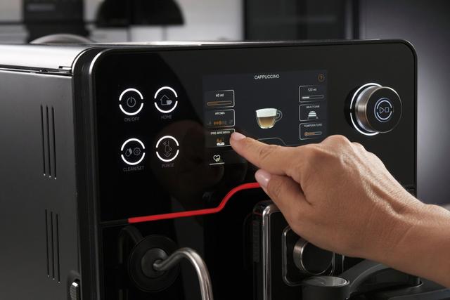 الة قهوة اسبريسو جاجيا مع صانعة رغوة الحليب مدمجة صناعة ايطالية Gaggia New Accademia Bean To Cup Espresso And Coffee Machine - SW1hZ2U6MTQ3MDQ1NQ==