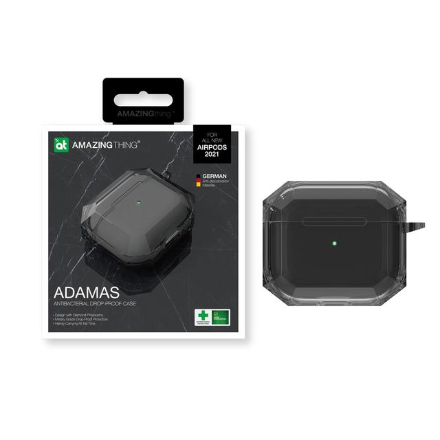 At anti-microbial adamas airpods case 2021 black - SW1hZ2U6MTQ1ODU0MA==