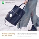 جراب سماعات ابل ايربودز 2021 المضادة للميكروبات من أميزنغ ثينغ لون فصي لامع At anti microbial quartz airpods case 2021