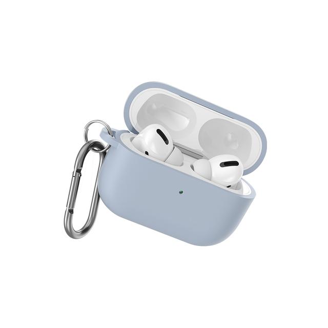 جراب سماعات ابل ايربودز برو 2 سموثي 2022 من أميزنغ ثينغ لون أزرق فاتح At smoothie case for airpods pro 2 2022 - SW1hZ2U6MTQ1OTk1OA==