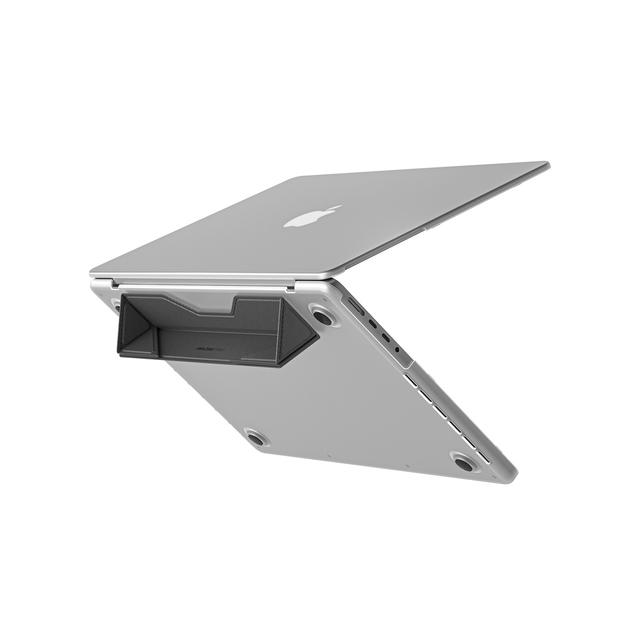 At marsix pro case with magnetic stand for macbook air 15.3''2023 matte clear/black - SW1hZ2U6MTQ2Mjk3OQ==