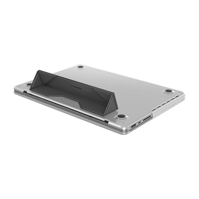 At marsix pro case with magnetic stand for macbook air 15.3''2023 matte clear/black - SW1hZ2U6MTQ2Mjk4Mw==