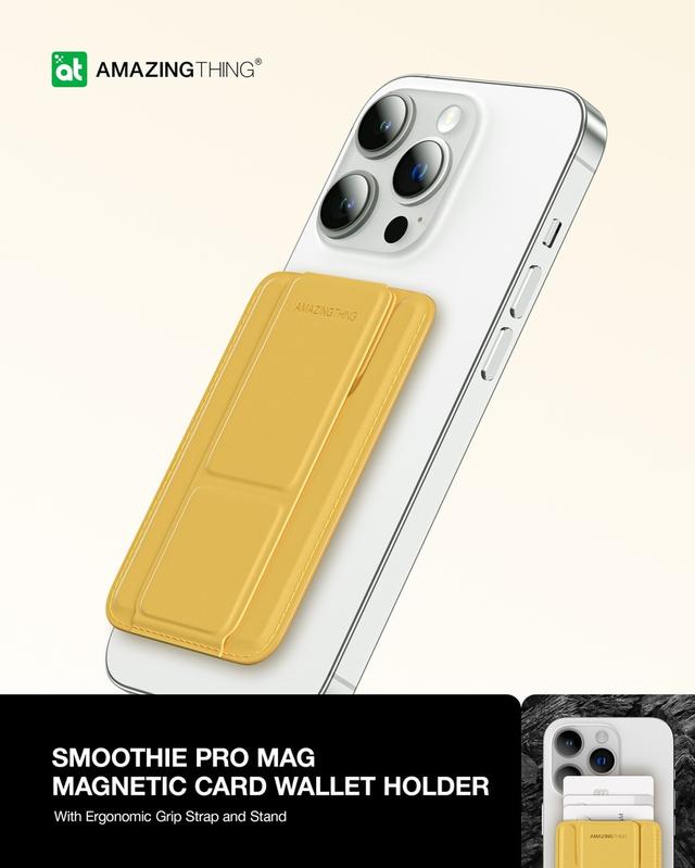 At smoothie pro mag magnetic wallet Yellow  - SW1hZ2U6MTQ2MTU2MA==