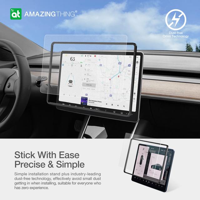 At tesla model 3 and y radix anti fingerprint matte glass matte - SW1hZ2U6MTQ2MDM4Mw==