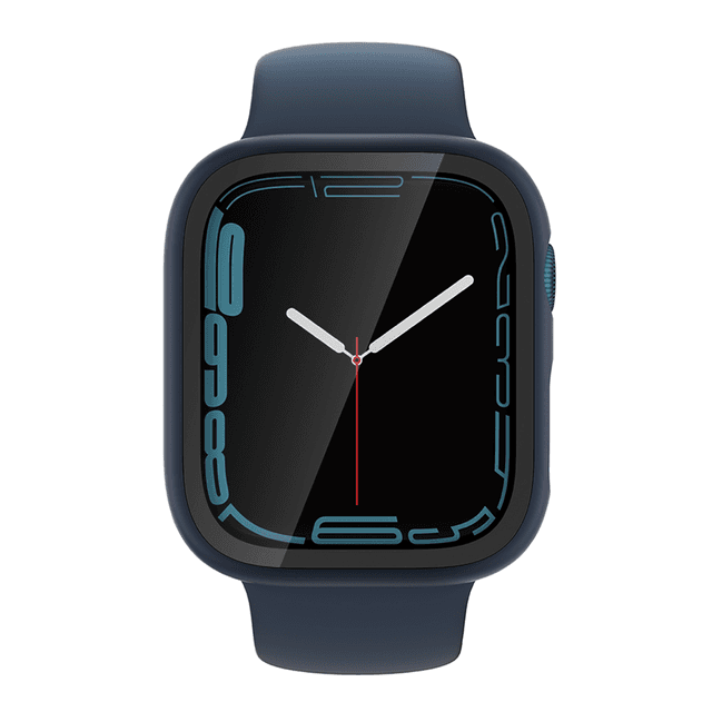 At apple watch series 7 marsix bumper with glass 41mm blue - SW1hZ2U6MTQ1Nzk3Nw==