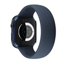 كفر ساعة ابل 41 مم مضاد للصدمات مع غطاء زجاجي مارسيكس سيريس 7 من أميزنغ ثينغ لون أزرق At apple watch series 7 marsix