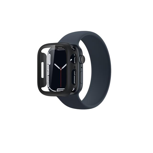 At apple watch series 7 marsix bumper with glass 41mm black - SW1hZ2U6MTQ1ODQ3NQ==