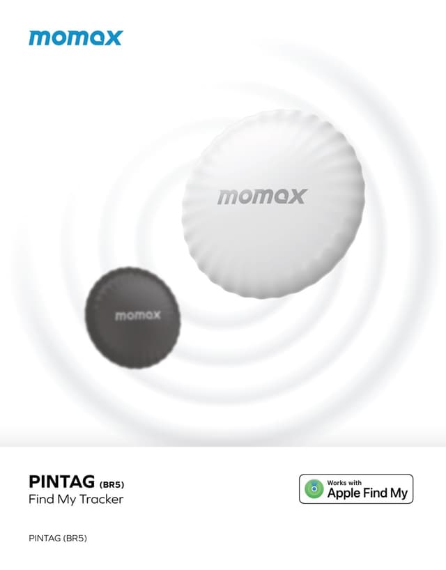 Momax pintag find my tracker black