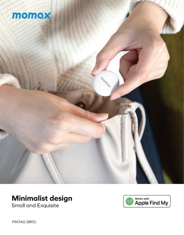 Momax pintag find my tracker black