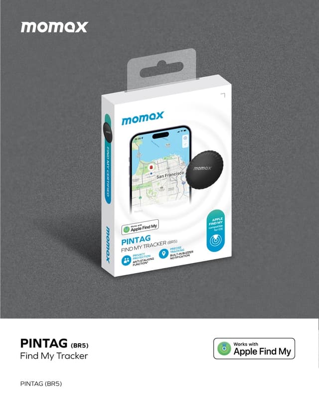 Momax pintag find my tracker white