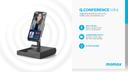 Momax q.conference mini speakerphone with wireless charging black - SW1hZ2U6MTQ1OTYyOA==