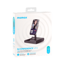 Momax q.conference mini speakerphone with wireless charging black - SW1hZ2U6MTQ1OTY1OA==