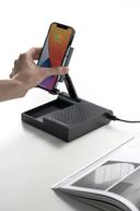 مكبر صوت مع شاحن لاسلكي كيو كونفيرينس ميني من موماكس لون أسود Momax q.conference mini speakerphone with wireless charging - SW1hZ2U6MTQ1OTYzOA==