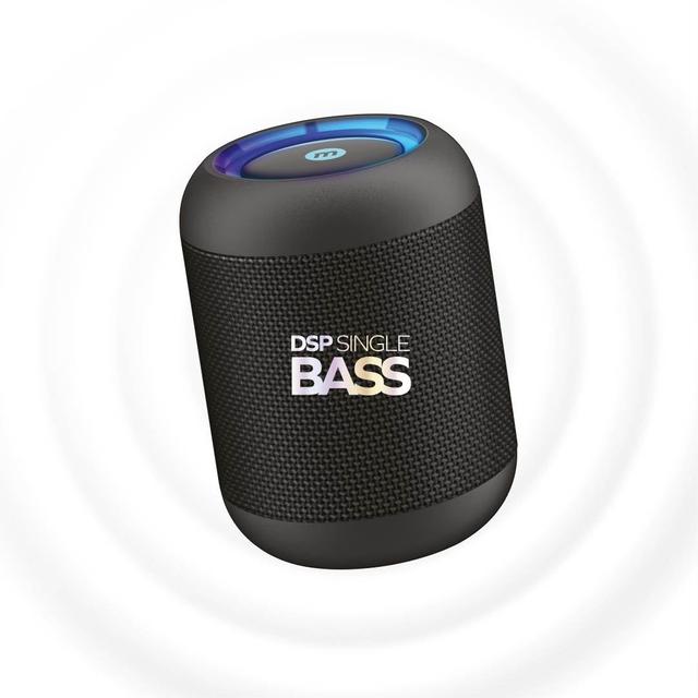 مكبر صوت بلوتوث لاسلكي من موماكس لون أسود Momax intune bluetooth wireless speaker