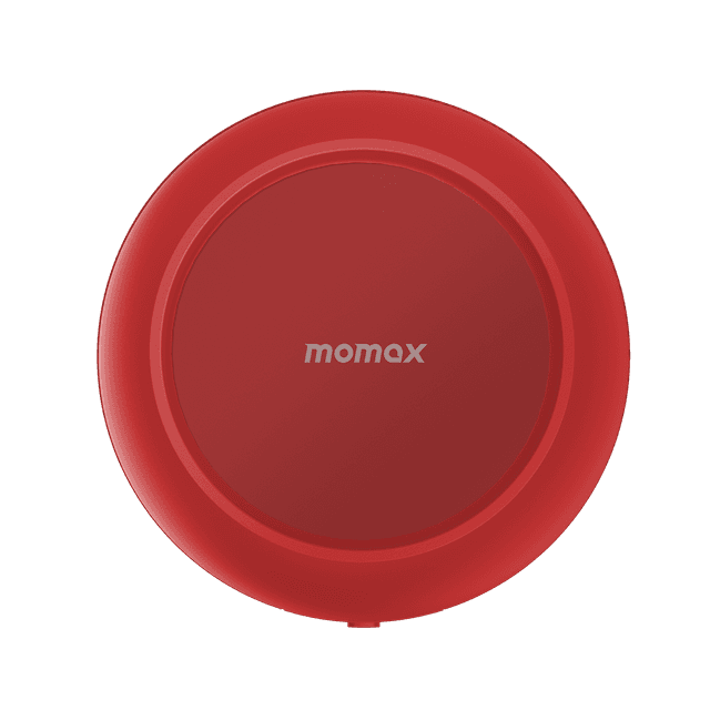مكبر صوت بلوتوث لاسلكي اينتيون من موماكس لون أحمر Momax intune bluetooth wireless speaker - SW1hZ2U6MTQ2MzAzMw==