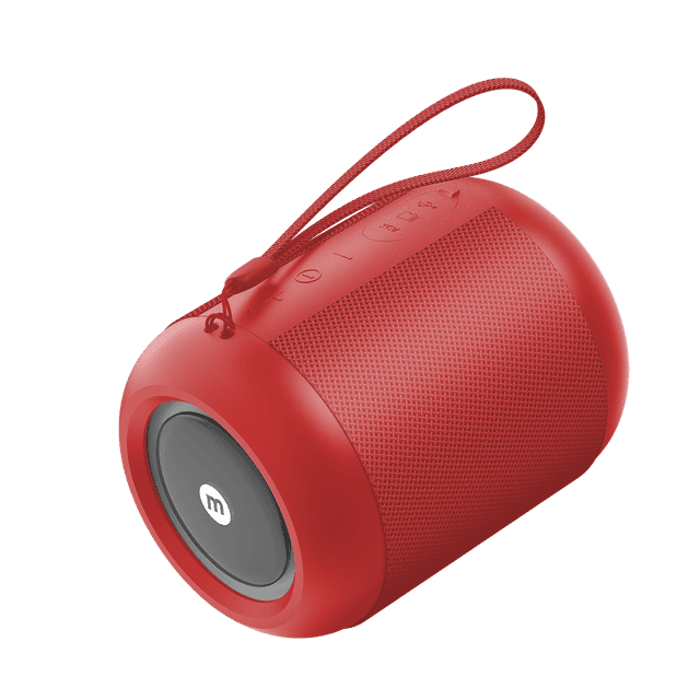 مكبر صوت بلوتوث لاسلكي اينتيون من موماكس لون أحمر Momax intune bluetooth wireless speaker - SW1hZ2U6MTQ2MzAxNQ==
