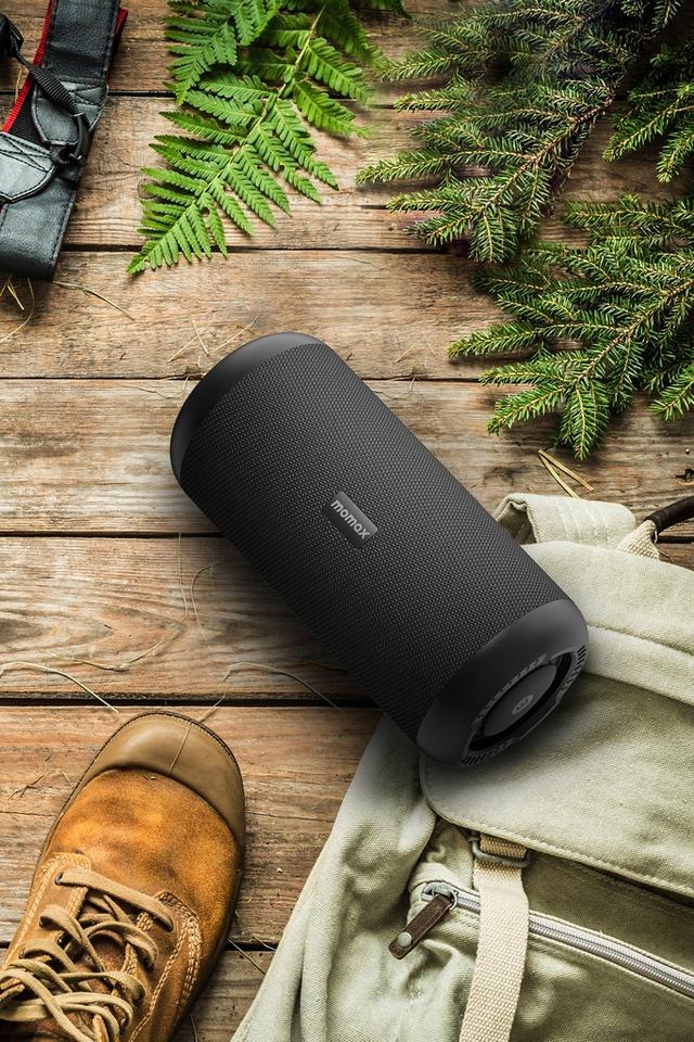 Momax intune plus bluetooth wireless speaker black