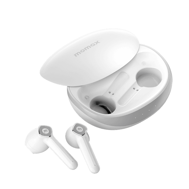 ايربودز لاسلكية بيلز لايت 3 ترو من موماكس لون أبيض Momax pills lite 3 true wireless earbuds - SW1hZ2U6MTQ1OTkyOQ==