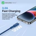 At thunder pro usb-c to lightning 3.2a 30w 1.1m cable black - SW1hZ2U6MTQ1OTQ3NQ==