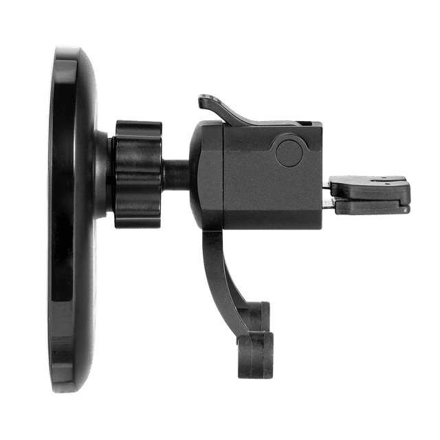 شاحن جوال للسيارة ستاند مغناطيسي جي ماغ مونت من موماكس لون أسود Momax q. Mag mount magnetic wireless charging car