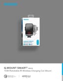 Momax rotating 15w qc 3 wireleess car mount black