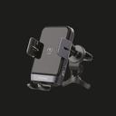 Momax rotating 15w qc 3 wireleess car mount black
